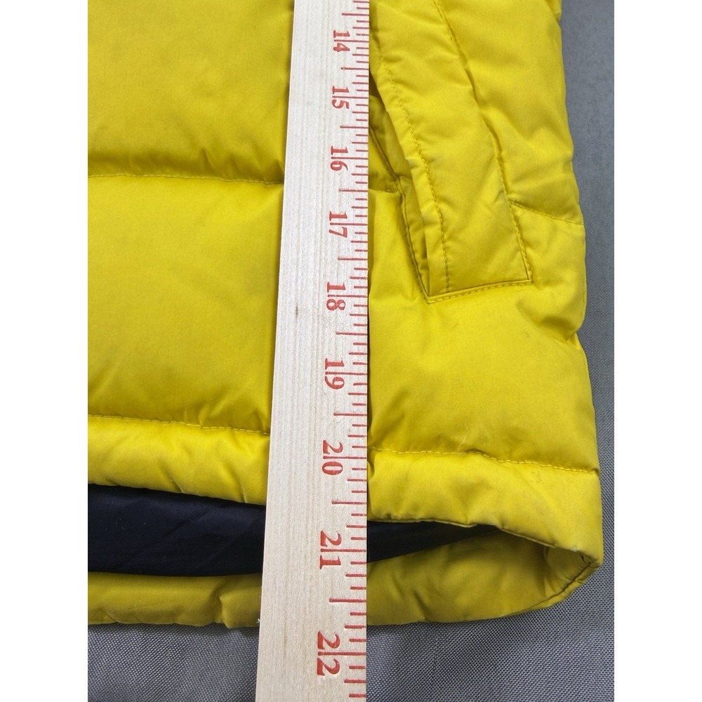 London Fog Boys' Heavyweight Down Puffer Jacket Winter Coat, Size‎ M 5/6 Yellow - Picture 8 of 13